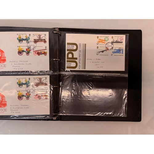 175 - Stamps, five albums of UK first day covers.

This lot is available for in-house shipping