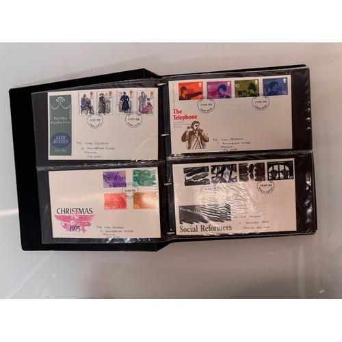 175 - Stamps, five albums of UK first day covers.

This lot is available for in-house shipping