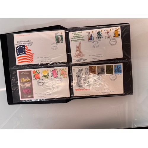 175 - Stamps, five albums of UK first day covers.

This lot is available for in-house shipping