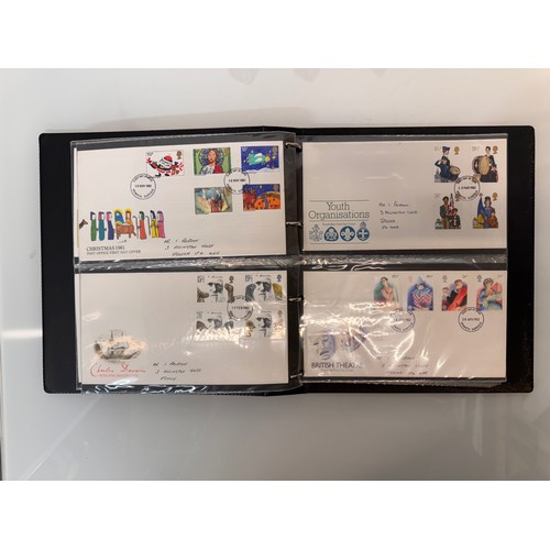 175 - Stamps, five albums of UK first day covers.

This lot is available for in-house shipping