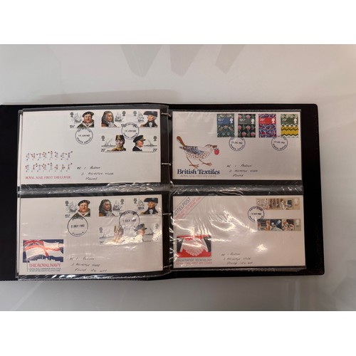 175 - Stamps, five albums of UK first day covers.

This lot is available for in-house shipping