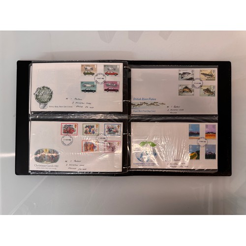 175 - Stamps, five albums of UK first day covers.

This lot is available for in-house shipping