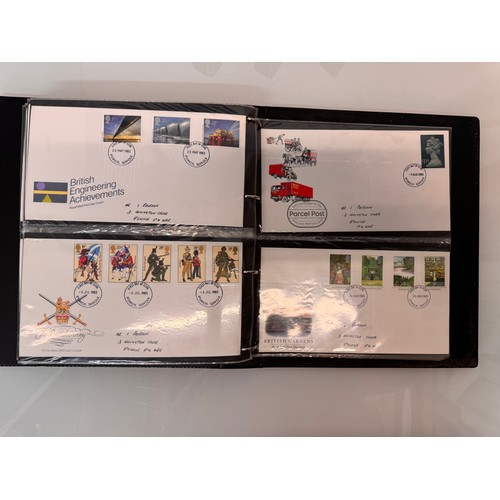 175 - Stamps, five albums of UK first day covers.

This lot is available for in-house shipping