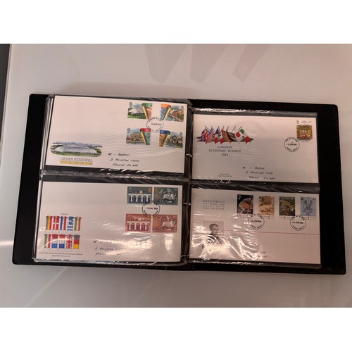 175 - Stamps, five albums of UK first day covers.

This lot is available for in-house shipping