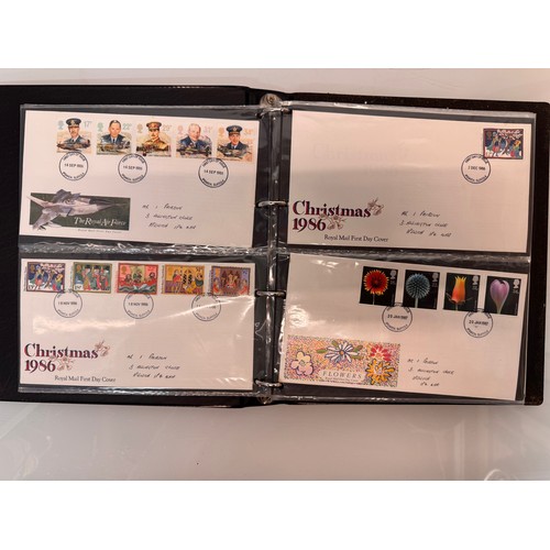 175 - Stamps, five albums of UK first day covers.

This lot is available for in-house shipping