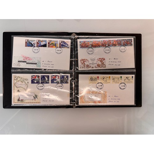 175 - Stamps, five albums of UK first day covers.

This lot is available for in-house shipping