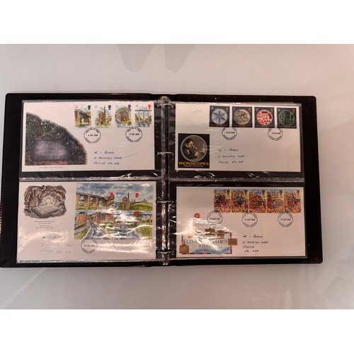 175 - Stamps, five albums of UK first day covers.

This lot is available for in-house shipping