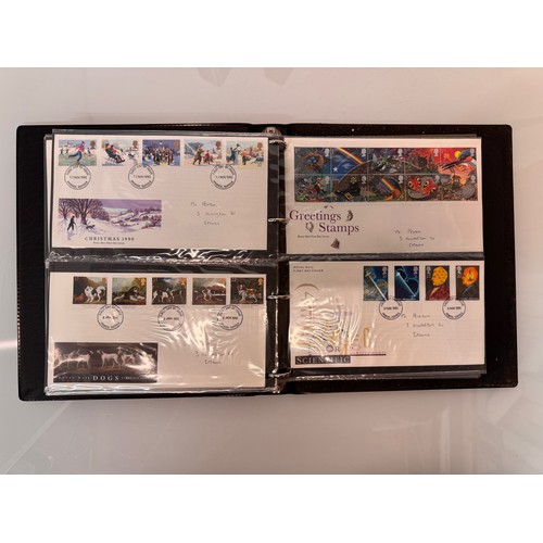 175 - Stamps, five albums of UK first day covers.

This lot is available for in-house shipping