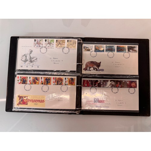 175 - Stamps, five albums of UK first day covers.

This lot is available for in-house shipping