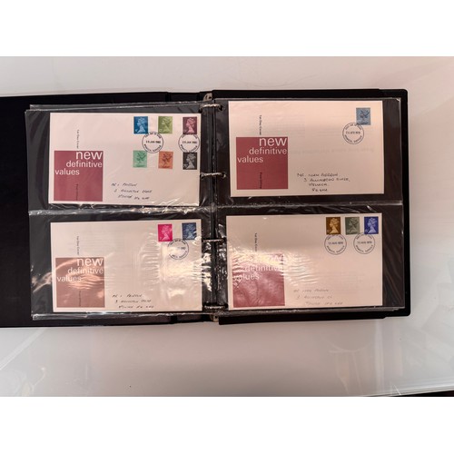 175 - Stamps, five albums of UK first day covers.

This lot is available for in-house shipping