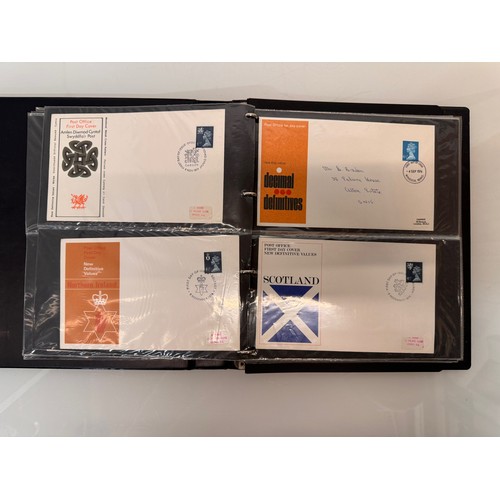 175 - Stamps, five albums of UK first day covers.

This lot is available for in-house shipping