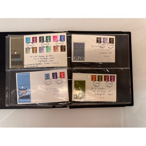 175 - Stamps, five albums of UK first day covers.

This lot is available for in-house shipping