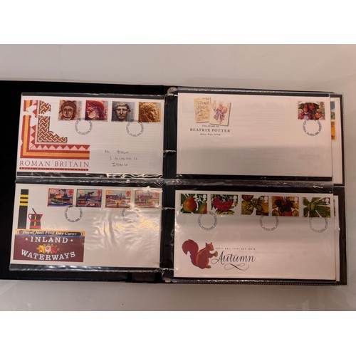 175 - Stamps, five albums of UK first day covers.

This lot is available for in-house shipping