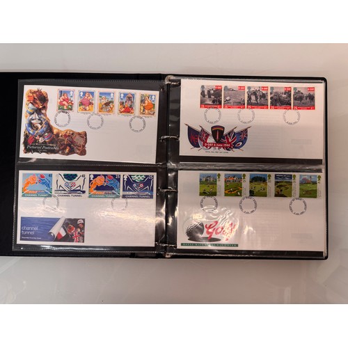 175 - Stamps, five albums of UK first day covers.

This lot is available for in-house shipping