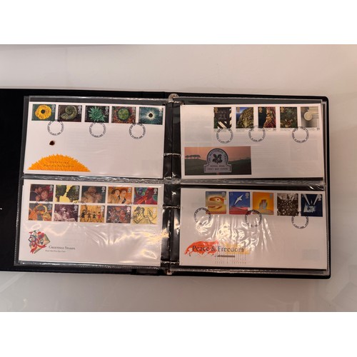 175 - Stamps, five albums of UK first day covers.

This lot is available for in-house shipping