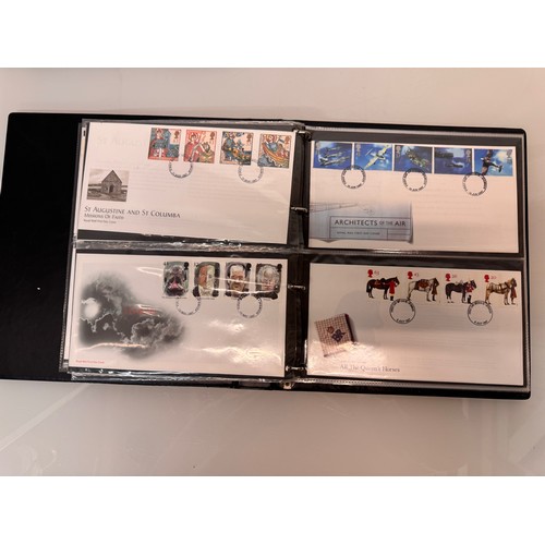 175 - Stamps, five albums of UK first day covers.

This lot is available for in-house shipping