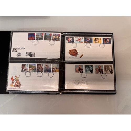 175 - Stamps, five albums of UK first day covers.

This lot is available for in-house shipping