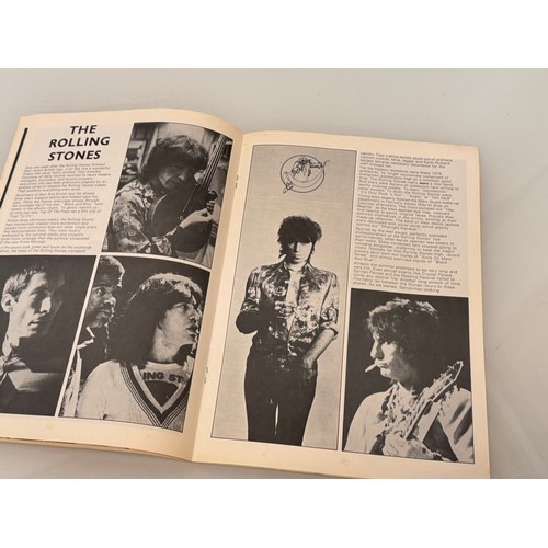 73 - Music memorabilia, Rock and Pop programmes, Knebworth concert programme Rolling Stones Lynard Skynrd... 