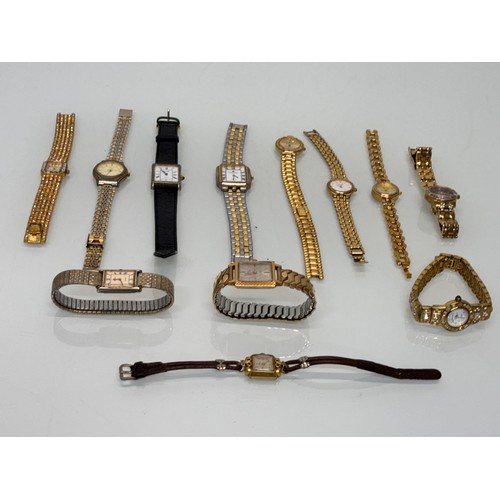 182 - A collection of wristwatches.

This lot is available for in-house shipping