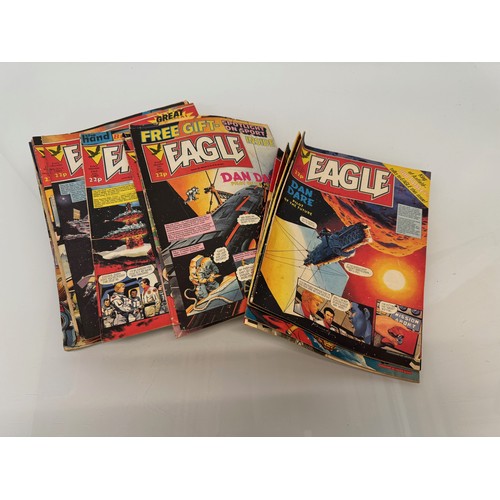 379 - A collection of Eagle comics.

This lot is available for in-house shipping