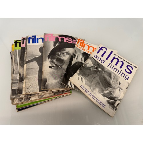 380 - Movie and film ephemera, a collection of Films and Filming magazine 1960’s – 1980’s.

This lot is av... 