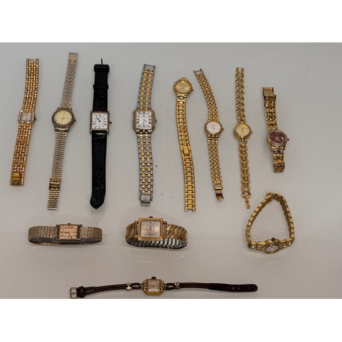 137 - A collection of wristwatches.

This lot is available for in-house shipping