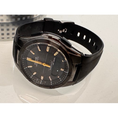 38 - Two Casio gents Waveceptor wrist watches

This lot is available for in-house shipping