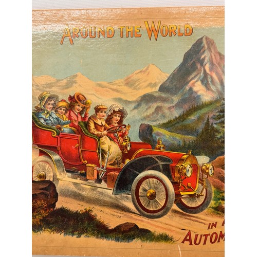 46 - Automobilia, Ephemera, an Early C20th Century children’s book “Around the world in an Automobile” 19... 