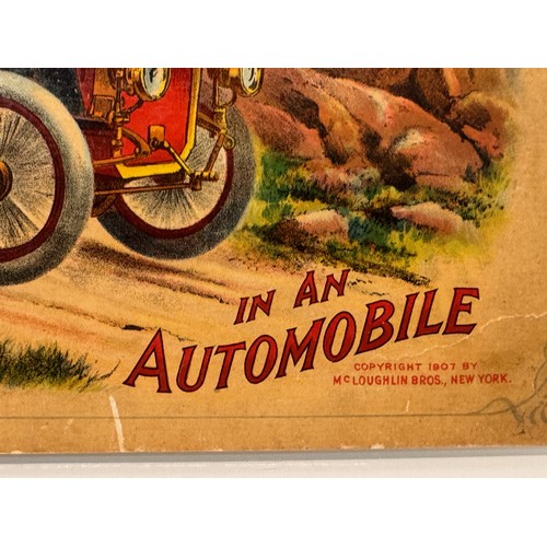 46 - Automobilia, Ephemera, an Early C20th Century children’s book “Around the world in an Automobile” 19... 