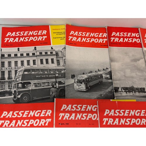 55 - Bus and transport collectables, Passenger Transport magazine 1961.

This lot is available for in-hou... 