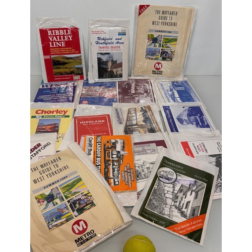 56 - A collection of a variety of regional bus timetables etc.

This lot is available for in-house shippi... 