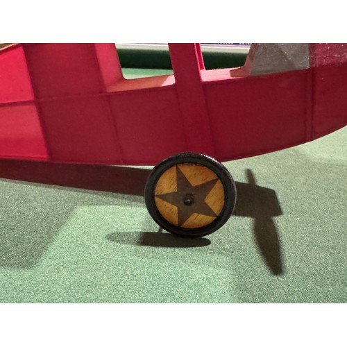 60 - Vintage petrol engined model aircraft. 44cm long and 79 cm wingspan.

This lot is available for in-h... 