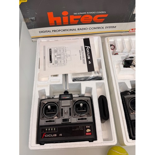 70 - Radio control System for Aircraft model kits, two Hitec controllers.

This lot is available for in-h... 