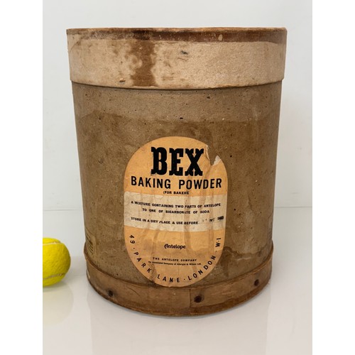 73 - Large vintage packing box for BEX baking powder.

This lot is available for in-house shipping