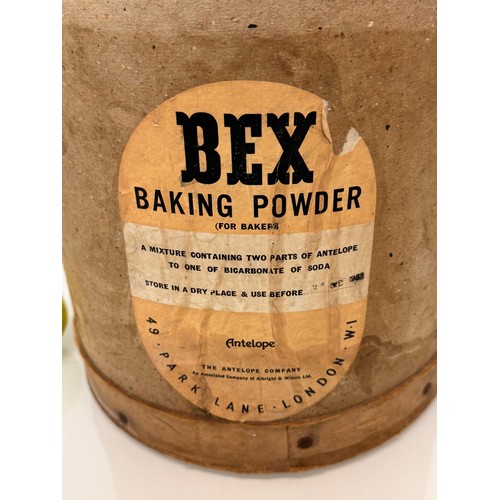 73 - Large vintage packing box for BEX baking powder.

This lot is available for in-house shipping