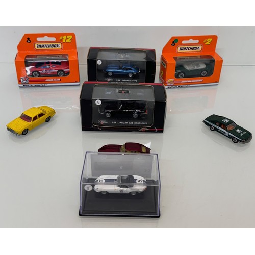 74 - Diecast toys , a collection of Jaguar models.

This lot is available for in-house shipping