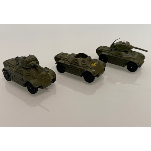 75 - Diecast toys dinky models of military vehicles.

This lot is available for in-house shipping