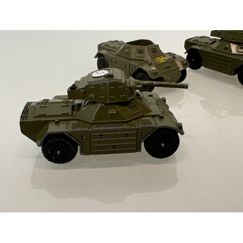 75 - Diecast toys dinky models of military vehicles.

This lot is available for in-house shipping