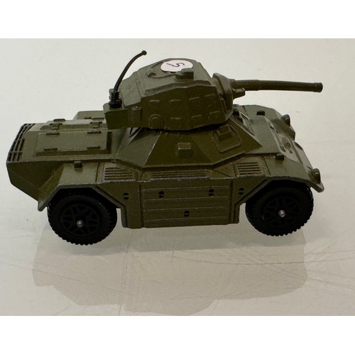 75 - Diecast toys dinky models of military vehicles.

This lot is available for in-house shipping