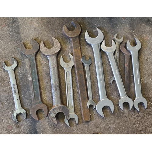 78 - Mechanical engineering tools, Open ended spanners 1/8