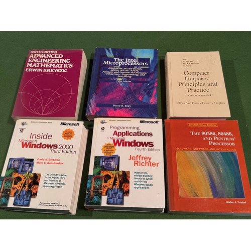 Software books and computing and mathematics reference books. This lot ...