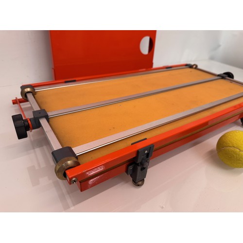 601 - Workshop tools and equipment, a mounting frame for soldering, on Orange powder coated jig, for elect... 