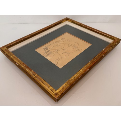 1 - C20th Art, painting, British Artists, Stanley Spencer pencil drawing, with Mercury Gallery label to ... 