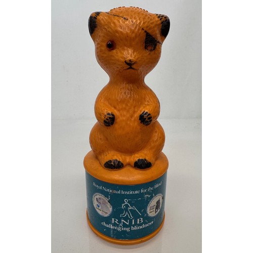 20 - Charity Bear counter top advertising / collection box 28 cm tall.

This lot is available for in-hous... 