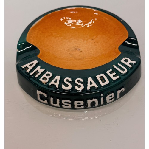 22 - An Art Deco era Ambassadeur advertising ashtray mad by Longchamp.

This lot is available for in-hous... 