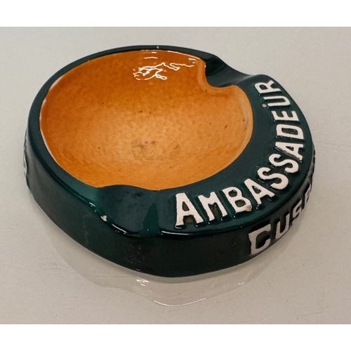 22 - An Art Deco era Ambassadeur advertising ashtray mad by Longchamp.

This lot is available for in-hous... 