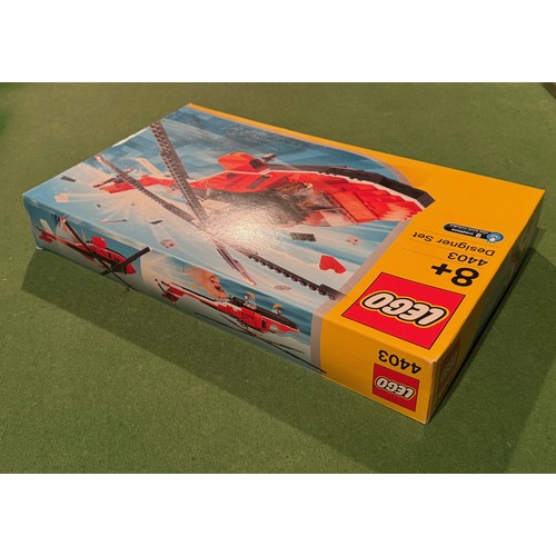 191 - Vintage Lego Toys and Models, Designer set 4403 Helicopter, boxed, 48 cm x 28 cm x 7 cm.

This lot i... 