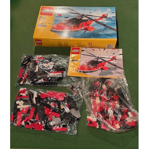 191 - Vintage Lego Toys and Models, Designer set 4403 Helicopter, boxed, 48 cm x 28 cm x 7 cm.

This lot i... 