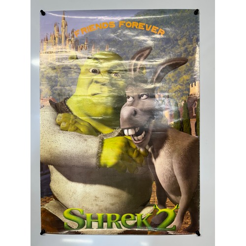 394 - Shrek 2 movie poster, 90 cm x 64 cm.

This lot is available for in-house shipping