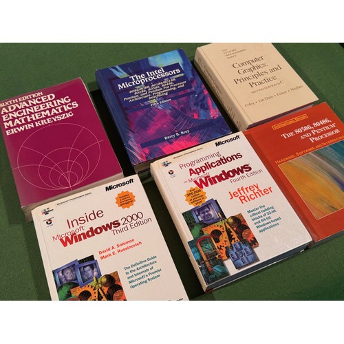 368 - Software books and computing and mathematics reference books.

This lot is available for in-house sh... 